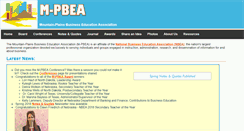 Desktop Screenshot of mpbea.org